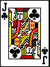 Jack of clubs