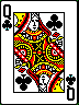 Queen of clubs